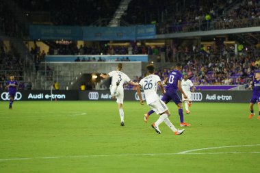 Orlando City, 3 Temmuz 2019 Çarşamba günü Orlando Florida 'daki Exploria Stadyumu' nda Philadelphia Union 'a ev sahipliği yaptı.