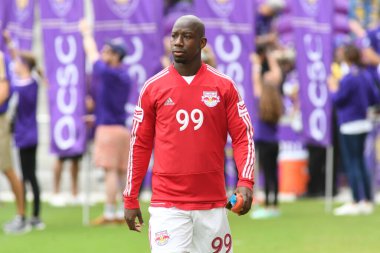 Orlando City, 31 Mart 2018 'de Orlando Florida' daki Exploria Stadyumu 'nda New York Red Bulls' a ev sahipliği yaptı..  