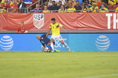 ABD Kolombiya 'ya karşı Raymond James Stadyumu' nda 11 Ekim 2018 'de.  