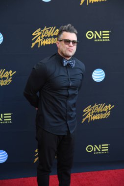 24 Mart 2018 Cumartesi günü Las Vegas 'taki Orleans Resort' ta düzenlenen 33. Yıldız Ödülleri Kırmızı Halı sırasında ünlüler.