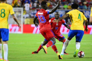 Brezilya, 8 Haziran 2016 tarihinde Orlando Florida 'daki Copa America Centenario' da Haiti ile karşılaştı..