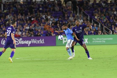 Orlando City 26 Temmuz 2018 'de Florida Exploria Stadyumu' nda NYC FC 'ye ev sahipliği yaptı. Fotoğraf: Marty Jean-Louis
