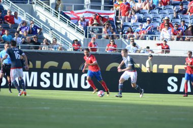 Kosta Rika, Copa America Centenario sırasında Paraguay ile Orlando Florida 'daki Dünya Kampı Stadyumu' nda karşılaştı..  