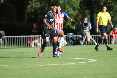 30 Temmuz 2019 'da Orlando Florida' daki Disney 'in Vahşi Spor Dünyası' nda düzenlenen MLS Allstar Haftası sırasında MLS Homegrown oyunu.