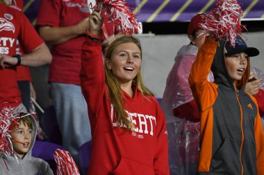 Orlando Florida Exploria Stadyumu 'ndaki 2019 Tedavi Kupası 21 Aralık 2019 Georgia Southern Eagles' a karşı Liberty Flames.  