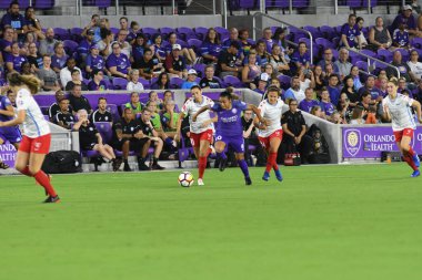 Orland Pride, 25 Ağustos 2018 'de Orlando Florida' daki Exploria Stadyumu 'nda Chicago Red Stars' a ev sahipliği yapıyor.. 