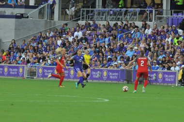 Orlando Pride, 23 Eylül 2017 'de Orlando City Stadyumu' nda Portland Thorns 'a ev sahipliği yaptı.. 