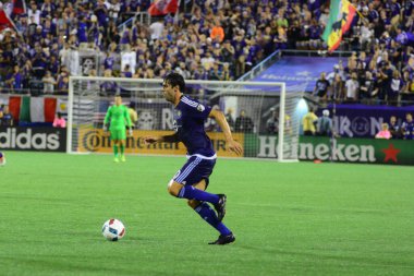 Orlando City, 24 Ağustos 2016 'da Orlando Florida' daki Kamp Dünyası Stadyumunda Toronto FC 'ye ev sahipliği yaptı..
