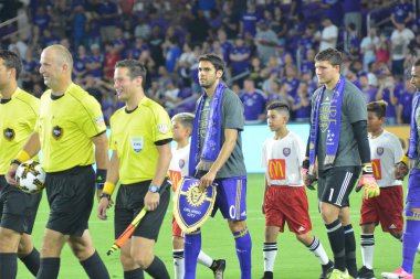 Orlando City 27 Eylül 2017 'de Orlando City Stadyumu' nda New England Devrimi 'ne ev sahipliği yaptı.. 