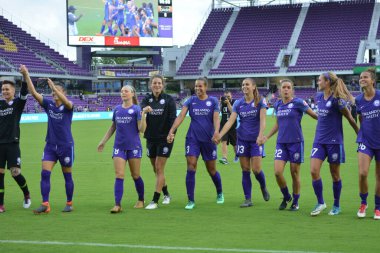 Orlando Pride, 27 Haziran 2018 tarihinde Orlando City Stadyumu 'nda Houston Dash' e ev sahipliği yaptı..  
