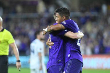 Orlando City 20 Şubat 2019 Çarşamba günü Orlando Fl 'daki Orlando City Stadyumu' nda New England 'a ev sahipliği yaptı.