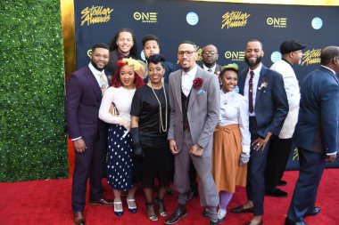 24 Mart 2018 Cumartesi günü Las Vegas 'taki Orleans Resort' ta düzenlenen 33. Yıldız Ödülleri Kırmızı Halı sırasında ünlüler.