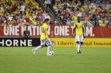 ABD Kolombiya 'ya karşı Raymond James Stadyumu' nda 11 Ekim 2018 'de.  