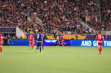 Orlando City SC, 8 Mayıs 2015 'te Florida' daki Kamp Dünyası Stadyumu 'nda Los Angeles Galaksisi' ne ev sahipliği yaptı.. 