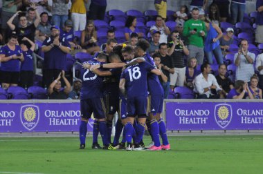 Orlando City 27 Eylül 2017 'de Orlando City Stadyumu' nda New England Devrimi 'ne ev sahipliği yaptı..  