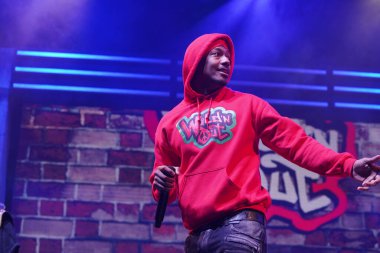 MTV Wild n Out Tour sunucusu Nick Cannon 5 Mart 2020 Perşembe günü Orlando Florida 'daki Amway Center' da