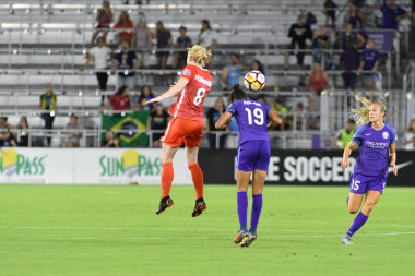 Orlando Pride 28 Haziran 2018 'de Orlando City Stadyumu' nda Houston Dash 'e ev sahipliği yaptı..  