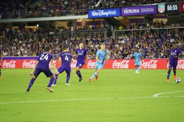 Orlando City, 10 Temmuz 2019 'da Orlando City Stadyumu' nda New York City FC 'ye ev sahipliği yaptı.. 