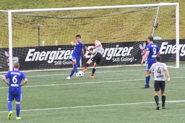 Atlanta United sunucusu Tigres & MLS Homegrown takımları 31 Temmuz 2018 'de Atlanta, Georgia' da düzenlenen MLS All Star haftasında. Fotoğraf: Marty Jean-Louis