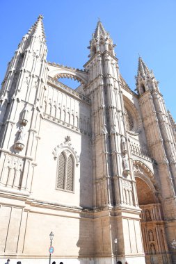 İspanyol katedralinin güzel manzarası