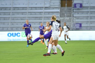 Orlando Pride, 23 Mayıs 2018 'de Orlando Florida' daki Exploria Stadyumu 'nda Kuzey Carolina Cesareti' ne ev sahipliği yapmaktadır..  