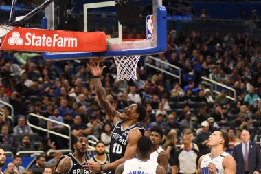 Orlando Magic, 19 Aralık 2018 tarihinde Orlando Florida 'daki Amway Center' da San Antonio Spurs 'a ev sahipliği yapmaktadır.. 