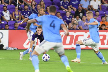 Orlando City 26 Temmuz 2018 'de Florida Exploria Stadyumu' nda NYC FC 'ye ev sahipliği yaptı. Fotoğraf: Marty Jean-Louis