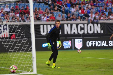 ABD Futbol Takımı 6 Eylül 2016 'da Jacksonville Florida EverBank Field' da Trinidad & Tobago 'ya ev sahipliği yaptı..