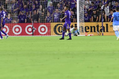 Orlando City 26 Temmuz 2018 'de Florida Exploria Stadyumu' nda NYC FC 'ye ev sahipliği yaptı. Fotoğraf: Marty Jean-Louis