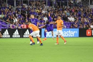 Orlando City SC, 22 Eylül 2018 'de Florida Exploria Stadyumu' nda Houston Dynamo 'yu ağırladı..