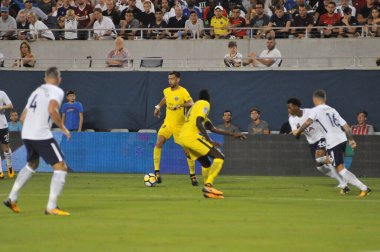 Paris Saint-Germain, Tottenham Hotspur 'a karşı 22 Temmuz 2017' de Orlando Florida 'daki Citrus Bowl' da.   