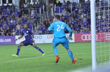 Orlando City 26 Ağustos 2017 'de Orlando City Stadyumu' nda Vancouver Whitecaps 'a ev sahipliği yaptı.. 