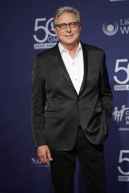 15 Ekim 2019 'da Nashville, Tennessee' deki Linbscome Üniversitesi 'nde verilen 50. GMA Dove Ödülleri sırasında kırmızı halı. 