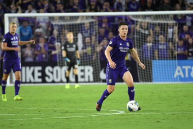 Orlando City SC, 6 Ağustos Salı günü Orlando Florida 'daki Exploria Stadyumu' nda oynanan ABD Kupası sırasında Atlanta United FC 'ye ev sahipliği yaptı..