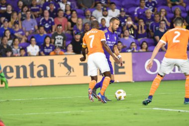 Orlando City SC, 22 Eylül 2018 'de Florida Exploria Stadyumu' nda Houston Dynamo 'yu ağırladı..
