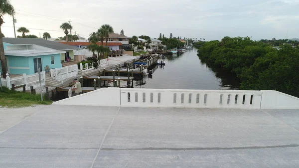 Luchtfoto Van Prachtige Stad Clearwater Florida Augustus 2017 — Stockfoto