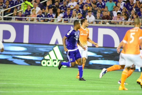 Orlando City Sediou Houston Dynamo Julho 2016 Camping World Stadium — Fotografia de Stock