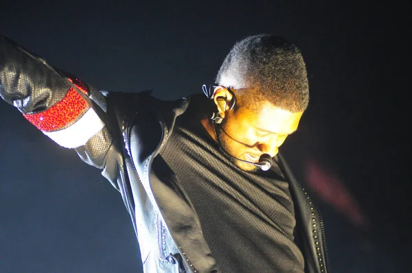 Singer Usher Esibisce Presso Amway Center Orlando Florida Dicembre 2014 — Foto Stock