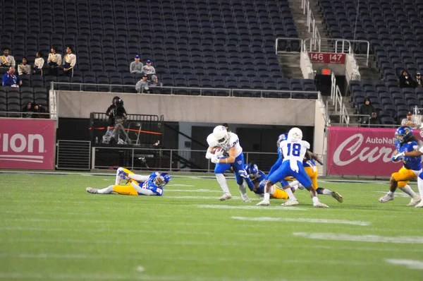 Georgia State Čelí San Jose State Během Cure Bowl Stadionu — Stock fotografie