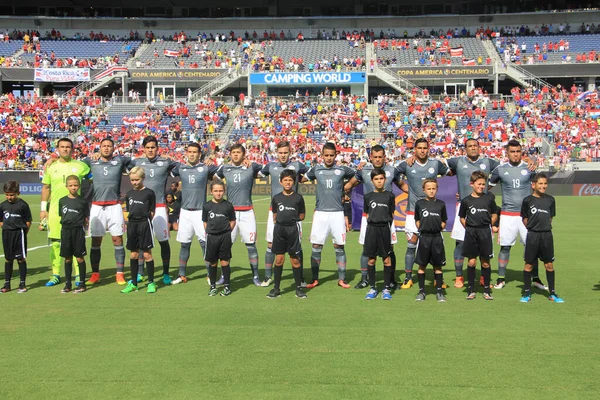 Costa Rica Enfrenta Paraguay Durante Copa América Centenario Camping World — Foto de Stock