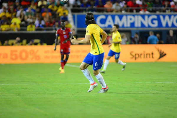 Brasil Enfrenta Haití Durante Copa América Centenario Orlando Florida Camping —  Fotos de Stock