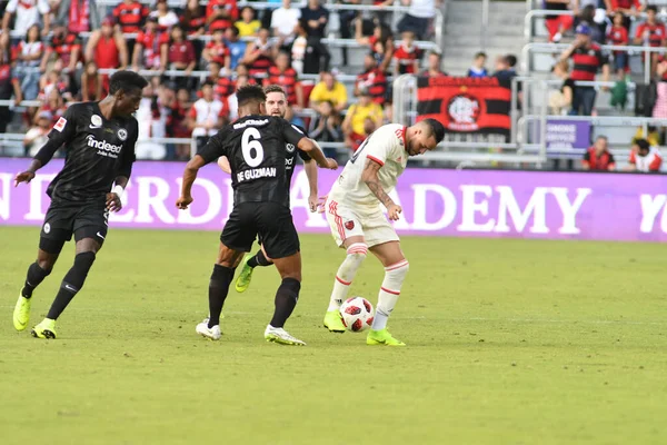 Flamengo Eintracht Frankfurt Orlando City Stadium Sábado Janeiro 2019 — Fotografia de Stock