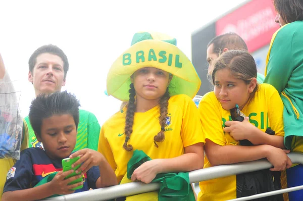 Brezilya, 8 Haziran 2016 tarihinde Orlando Florida 'daki Copa America Centenario' da Haiti ile karşılaştı..