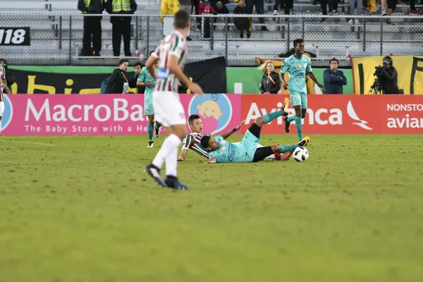 Fluminense, Florida Kupası 'nda 15 Ocak 2018' de Orlando Florida 'da oynanan Spektrum Stadyumu' nda Barcelona SC 'ye karşı..