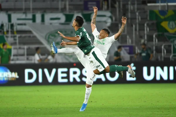 Florida Cup 2020 Palmeiras Atletico Nacional Match Exploria Stadium Orlando — Stockfoto