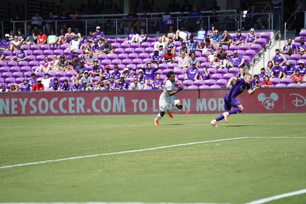 Orlando City Host Cincinnati Orlando City Stadium Orlando Florida May — Stock Photo, Image