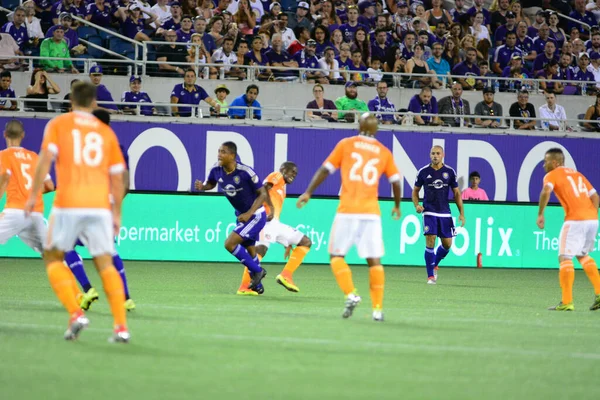 Orlando City Sediou Houston Dynamo Julho 2016 Camping World Stadium — Fotografia de Stock