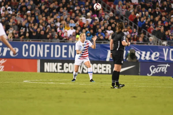 Finale Shebelieves Cup Con Usa Brasile Raymond James Stadium Tampa — Foto Stock