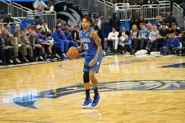 Orlando Magic Hostit Lakers Amway Center Orlando Florida Neděli Ledna — Stock fotografie