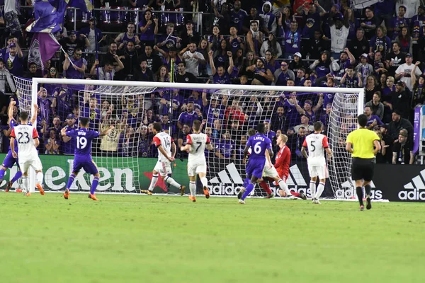 Orlando City Gospodarz United Camping World Stadium Orlando Florida Dniu — Zdjęcie stockowe